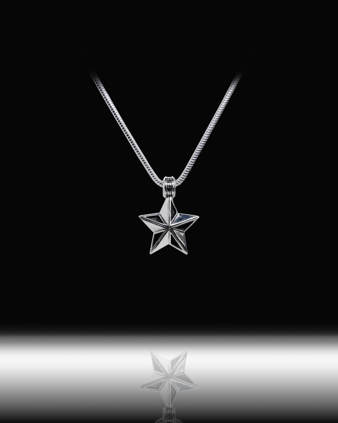 Small Futurism Star Pendant