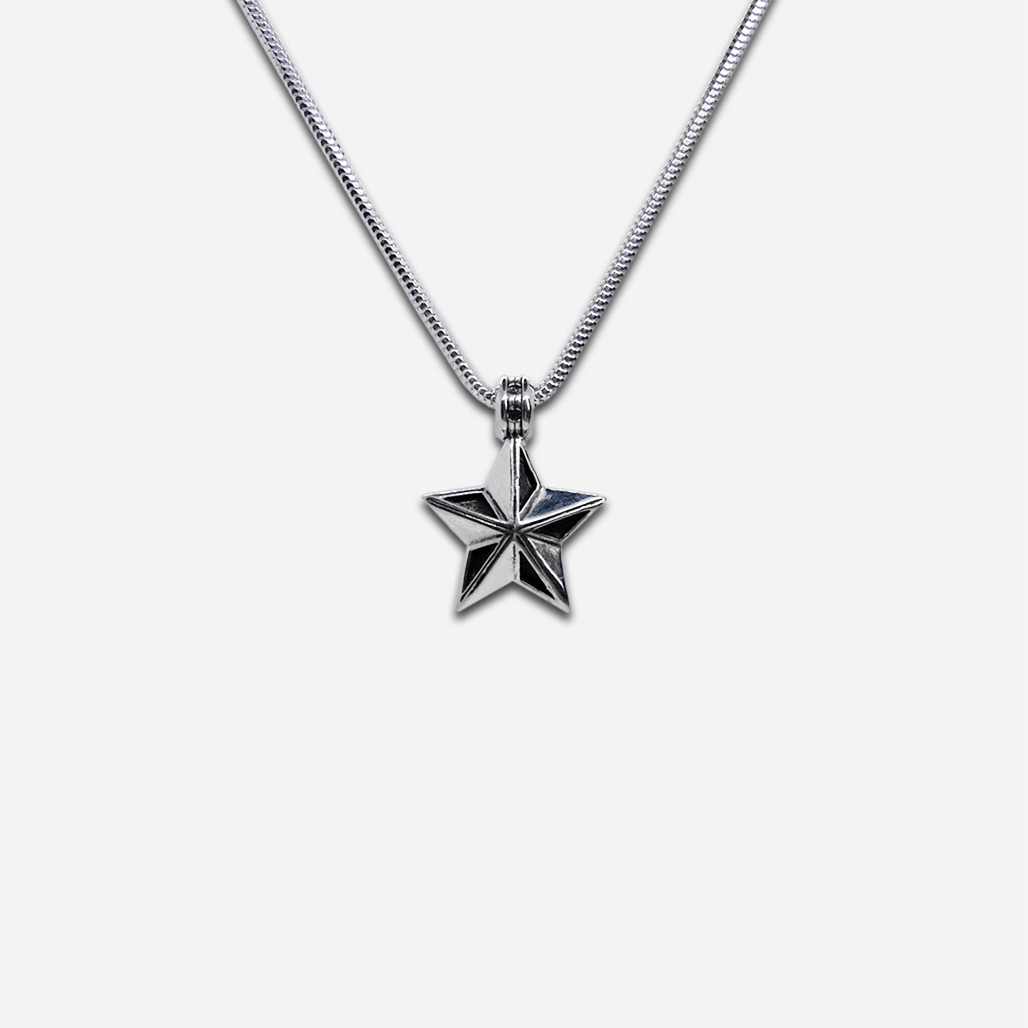 Small Futurism Star Pendant