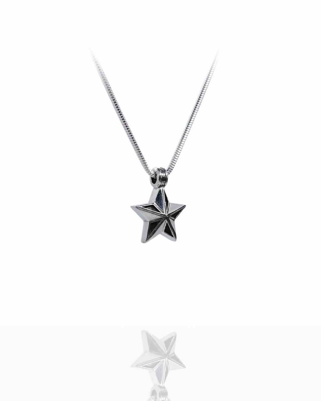 Small Futurism Star Pendant