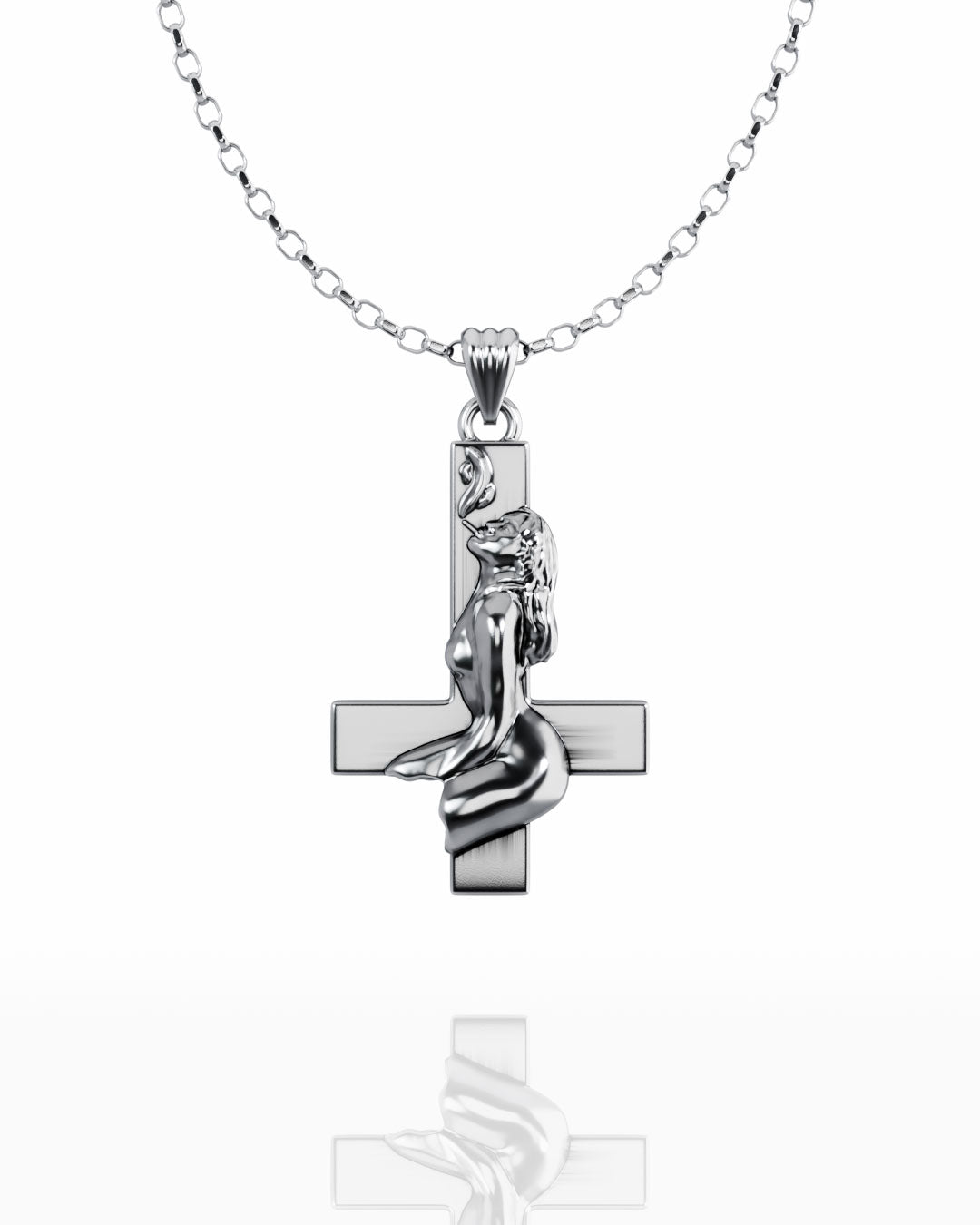 Femme Fatale Cross Pendant